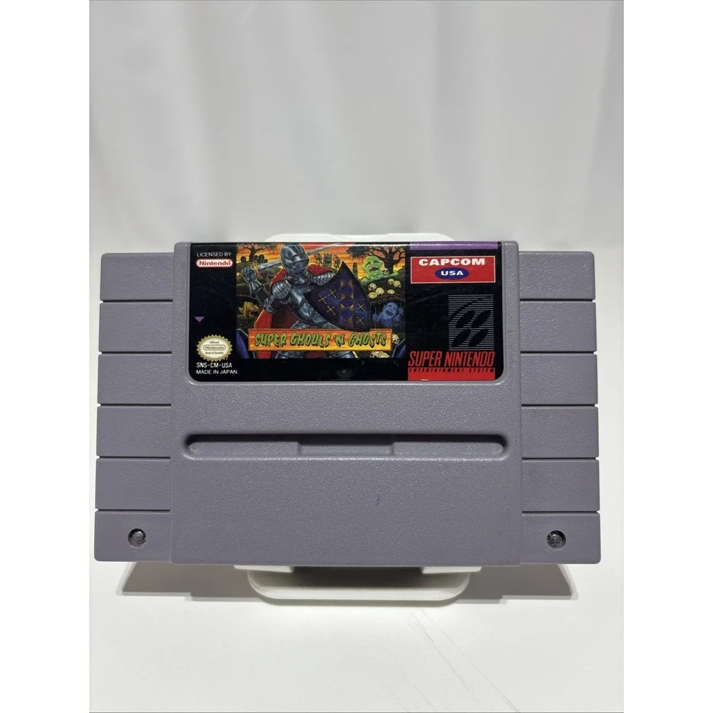 Super Ghouls 'n Ghosts Nintendo SNES 1991 Cart Only Tested Capcom‎ USA